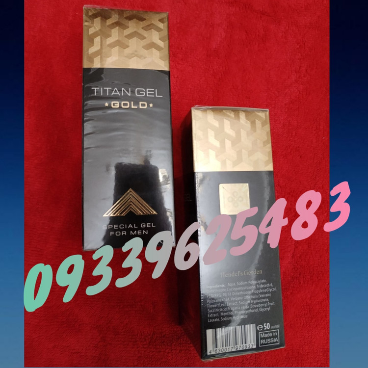 ژل تیتان طلاییgold (حجم دهنده و ایجاد نعوظ فوری)50 میلی