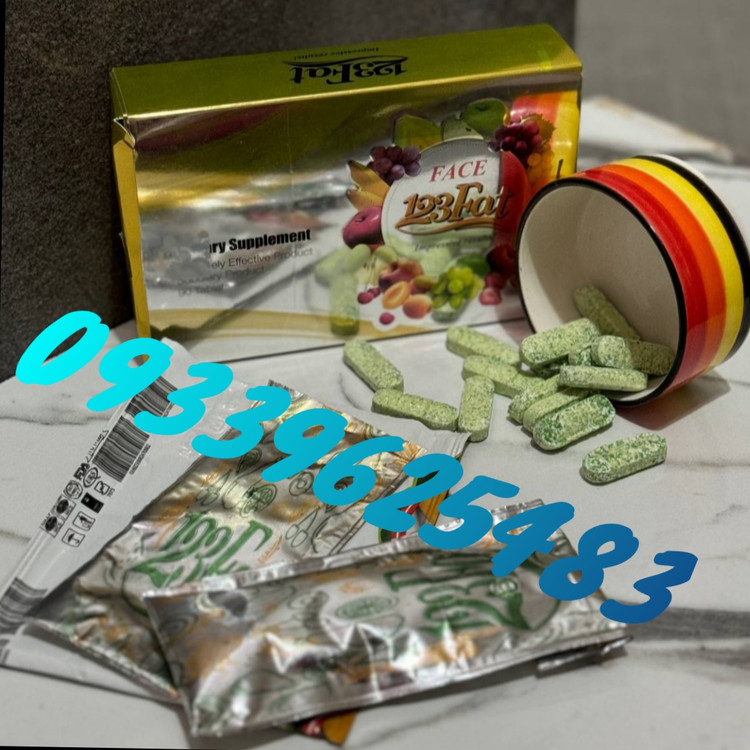 قرص چاقی صورت گونه123فت90تایی اصل