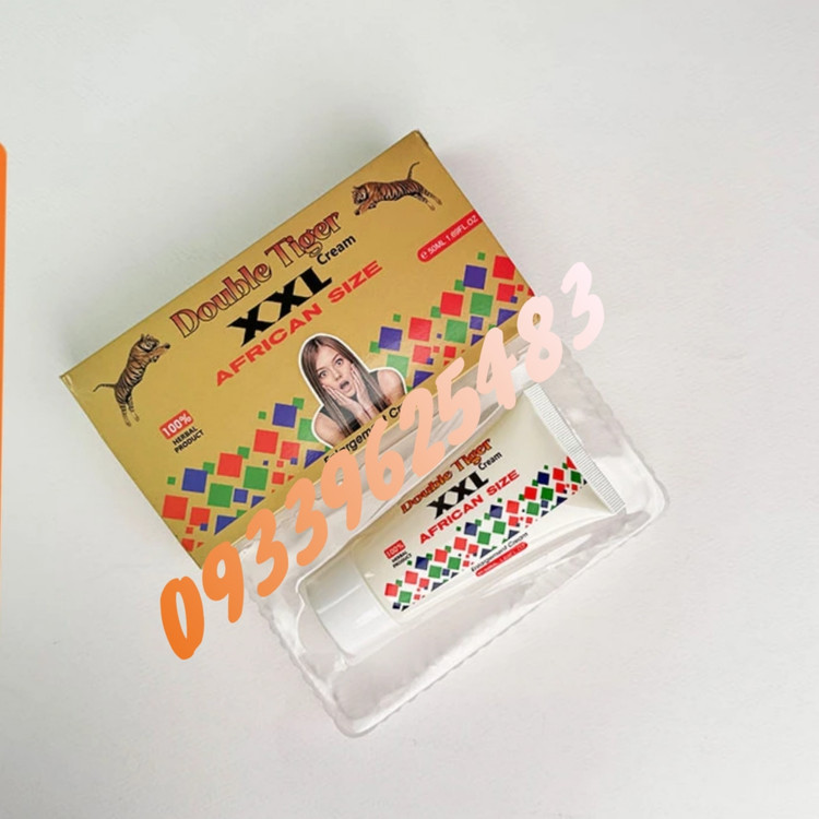 کرم افزایش سایز مردانه Double Tiger XXL + تقویت نعوظ