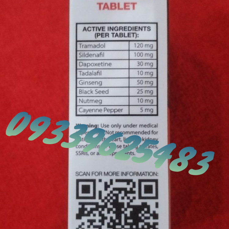 قرص تاخیری نعوظ افزایش میل جنسی حجم دهنده ردفیش20تایی