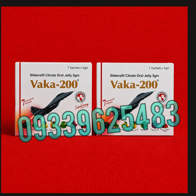 ژل خوراکی تقویت نعوظ واکا 200 (VAKA-200(۷تایی)اصل