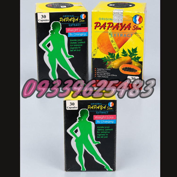 قرص لاغری پاپایا اسلیم PAPAYA SLIM فیلیپین 30 تایی